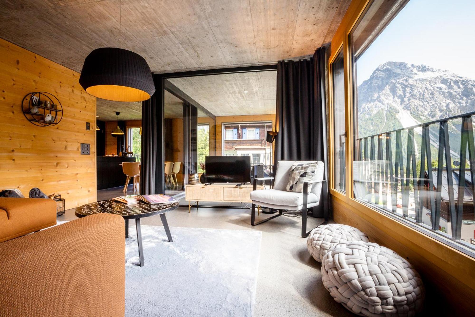 Haus Burgermeister Wohnung Aelplihorn Arosa Luaran gambar